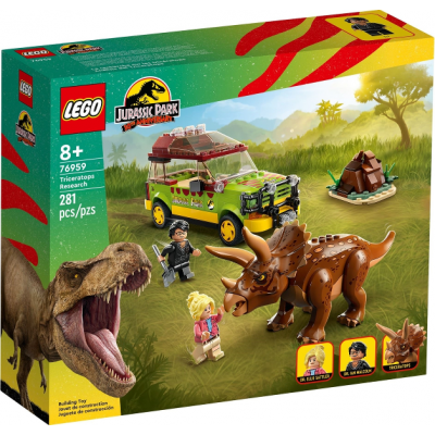LEGO JURASSIC WORLD Triceratops Research 2023